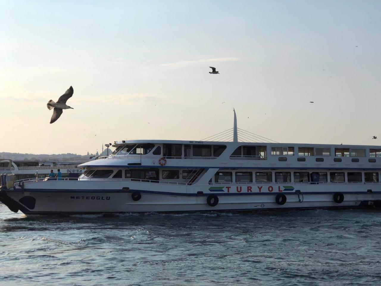 Galata Bridge Apart Istanbul Eksteriør billede