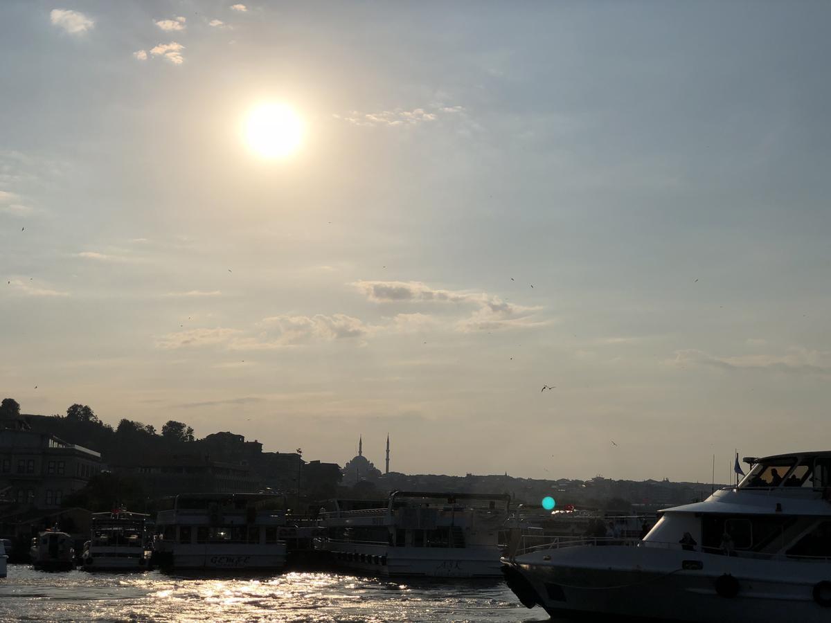 Galata Bridge Apart Istanbul Eksteriør billede